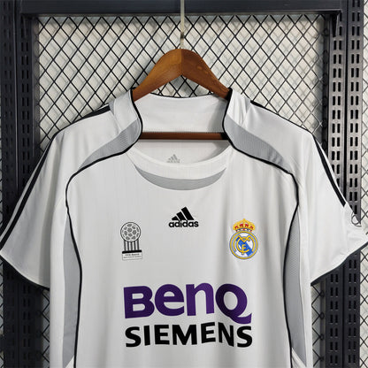 Real Madrid 06-07 Home Retro Shirt front