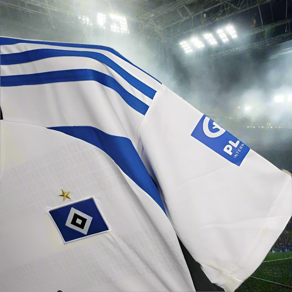 Hamburg SV 24-25 Home Shirt stripes