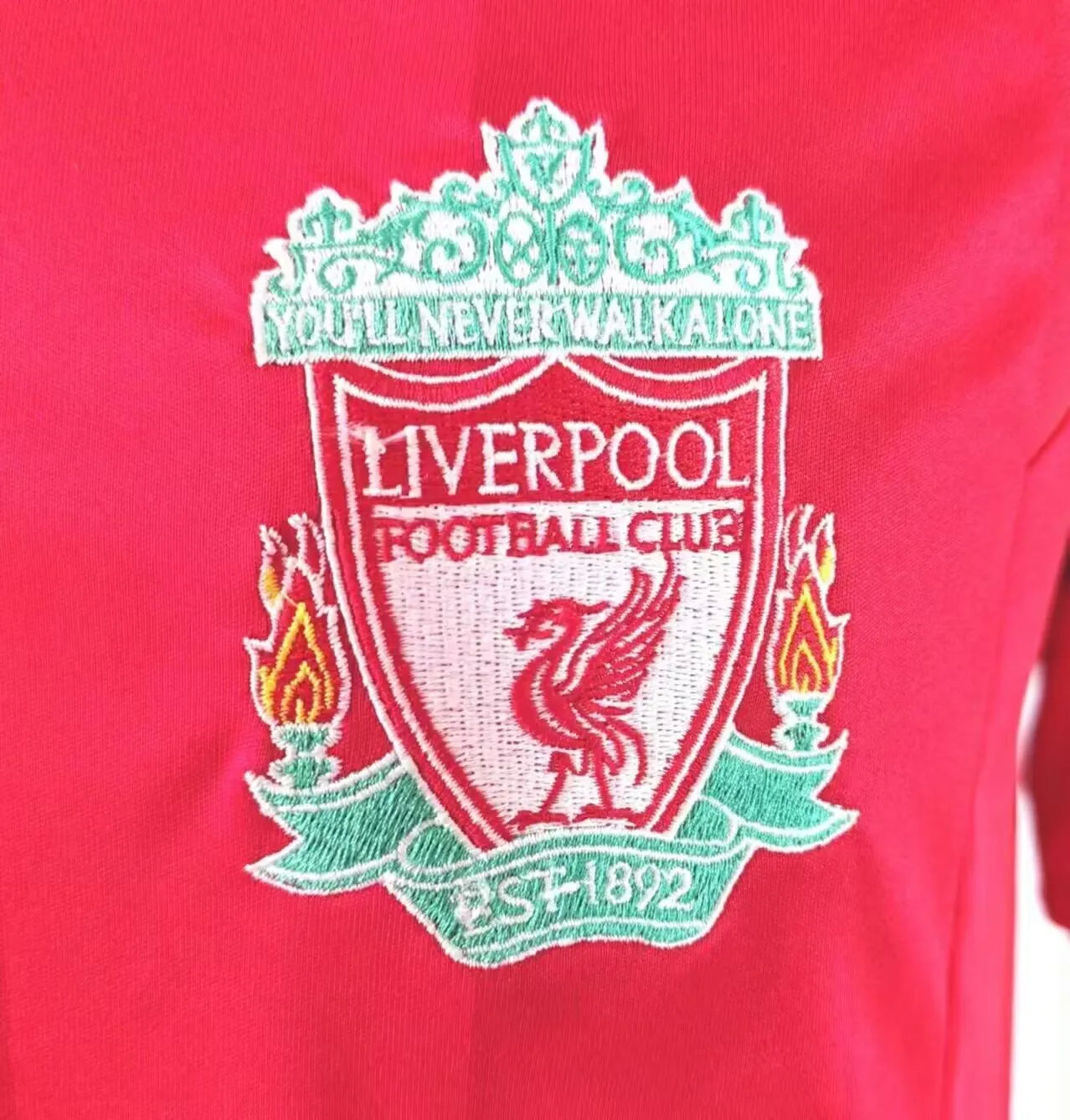 Liverpool 08-10 Home Shirt badge