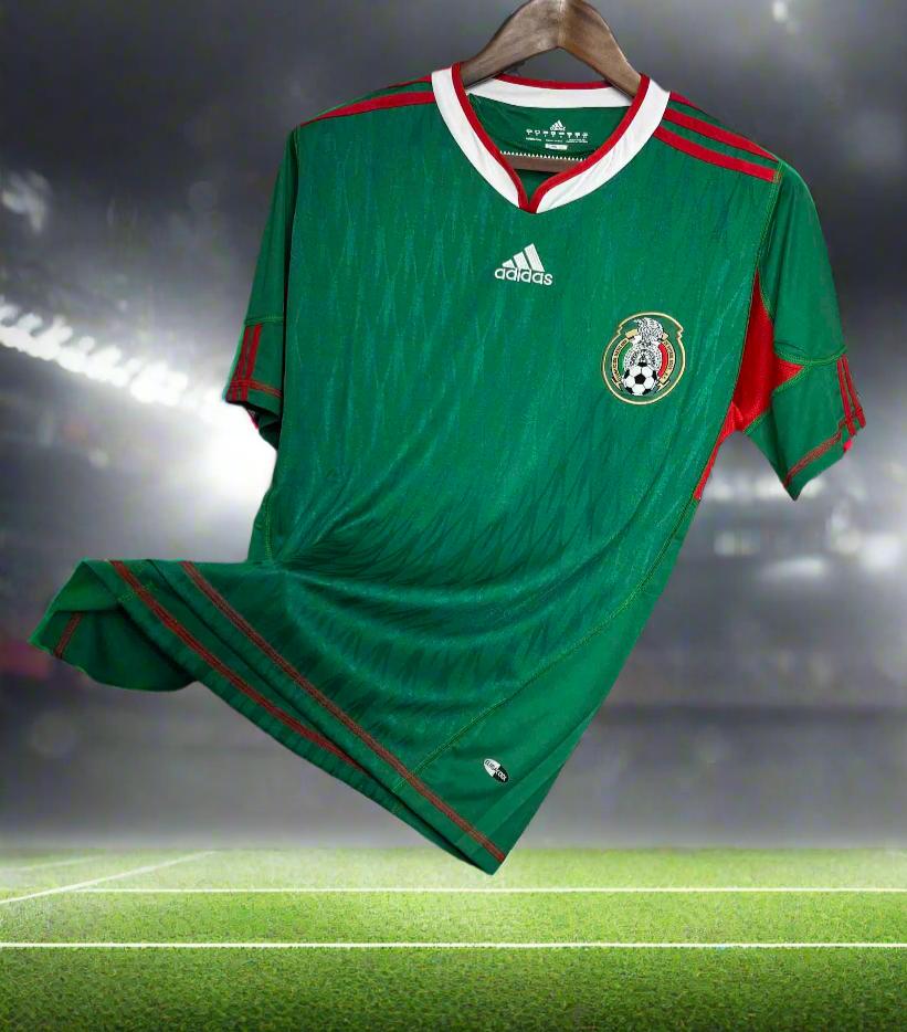 Mexico 10-11 Home Retro Shirt wind