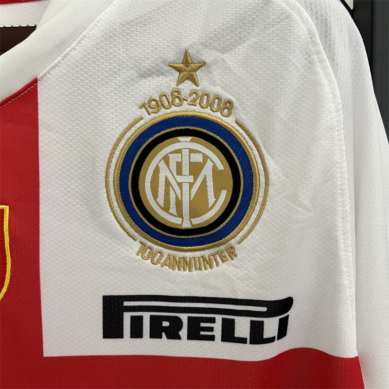 Inter Milan 07-08 Away Retro Shirt crest