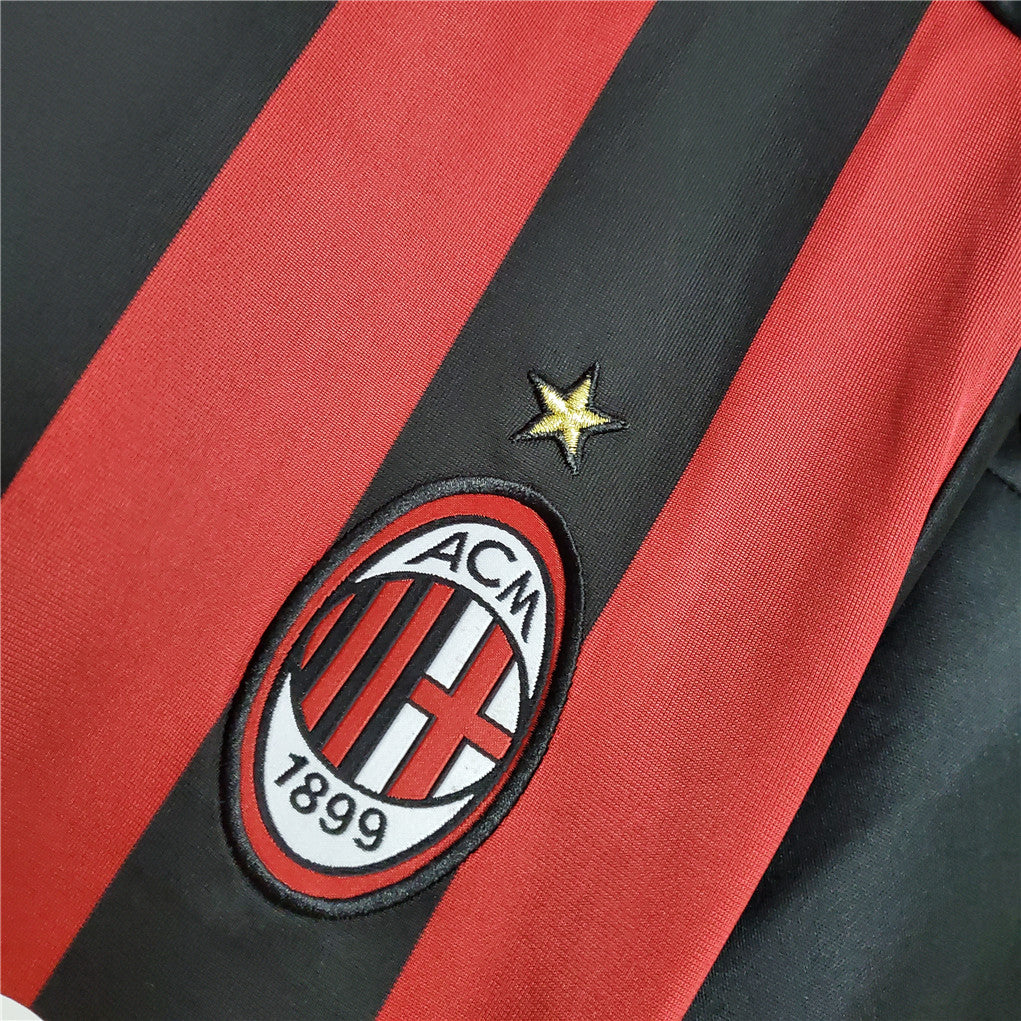 AC Milan 09-10 Home Retro Shirt crest