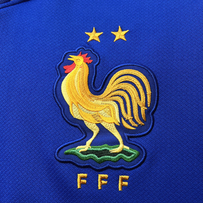 France 24-25 Home Shirt crest