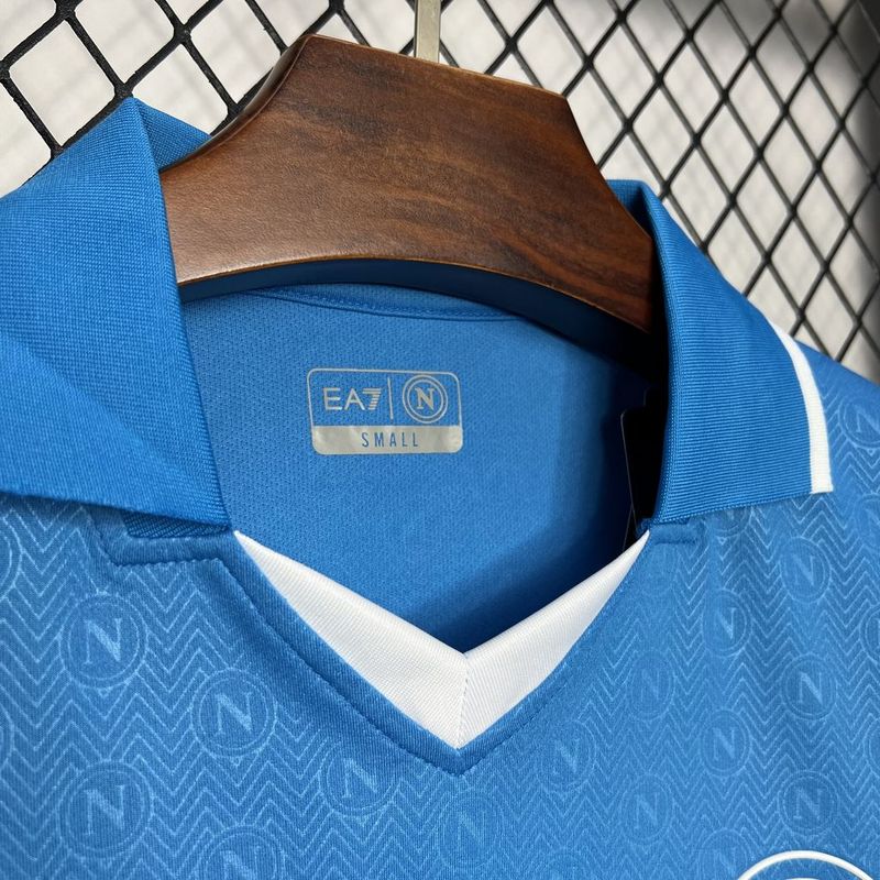 SSC Napoli 24-25 Home Shirt collar