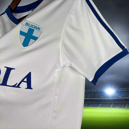 Finland 82-84 Home Retro Shirt side