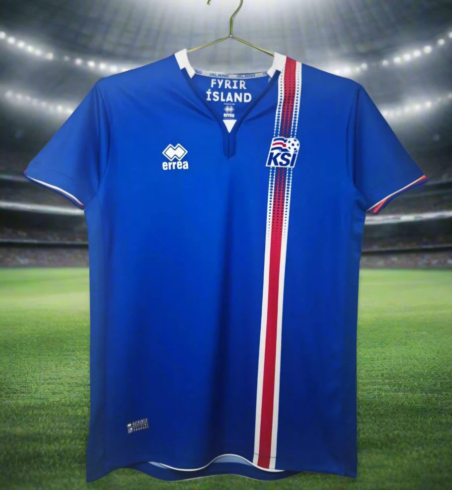 Iceland 16-18 Home Retro Shirt front