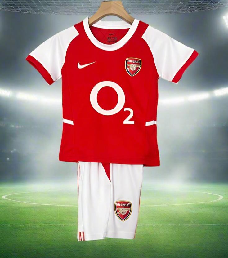 Arsenal Kids 02-04 Home Retro Kit