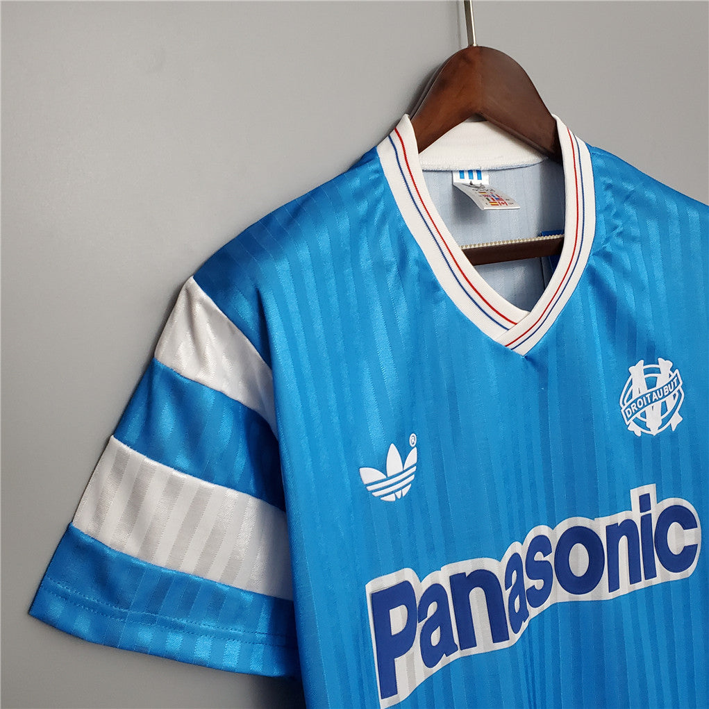 Olympique Marseille 90-91 Away Retro Shirt side