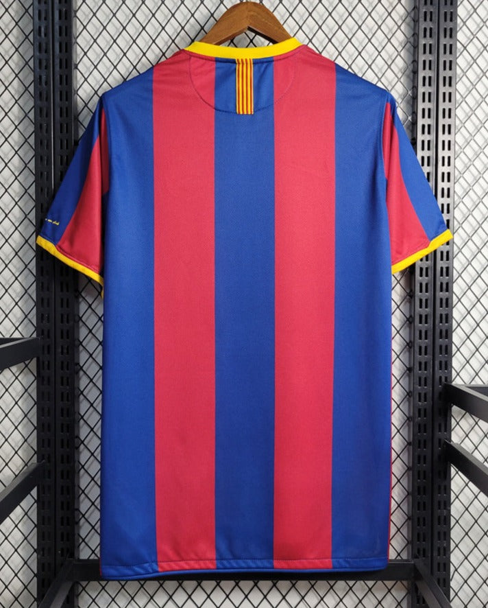 Barcelona 10-11 Home Retro Shirt rear