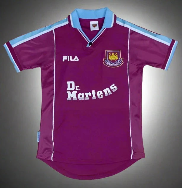 West Ham United 99-01 Home Retro Shirt