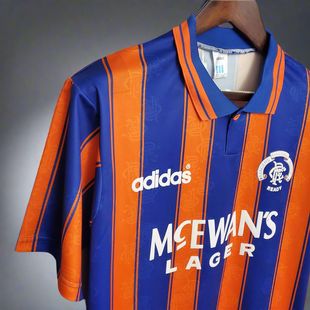 Rangers  93-94 Away Retro Shirt side