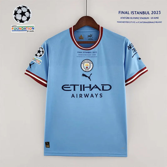 Manchester City 22-23 Champions League Final Shirt