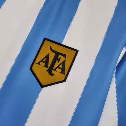 Argentina 78-80 Home Retro Shirt crest