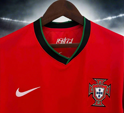 Portugal 24-25 Home Shirt collar