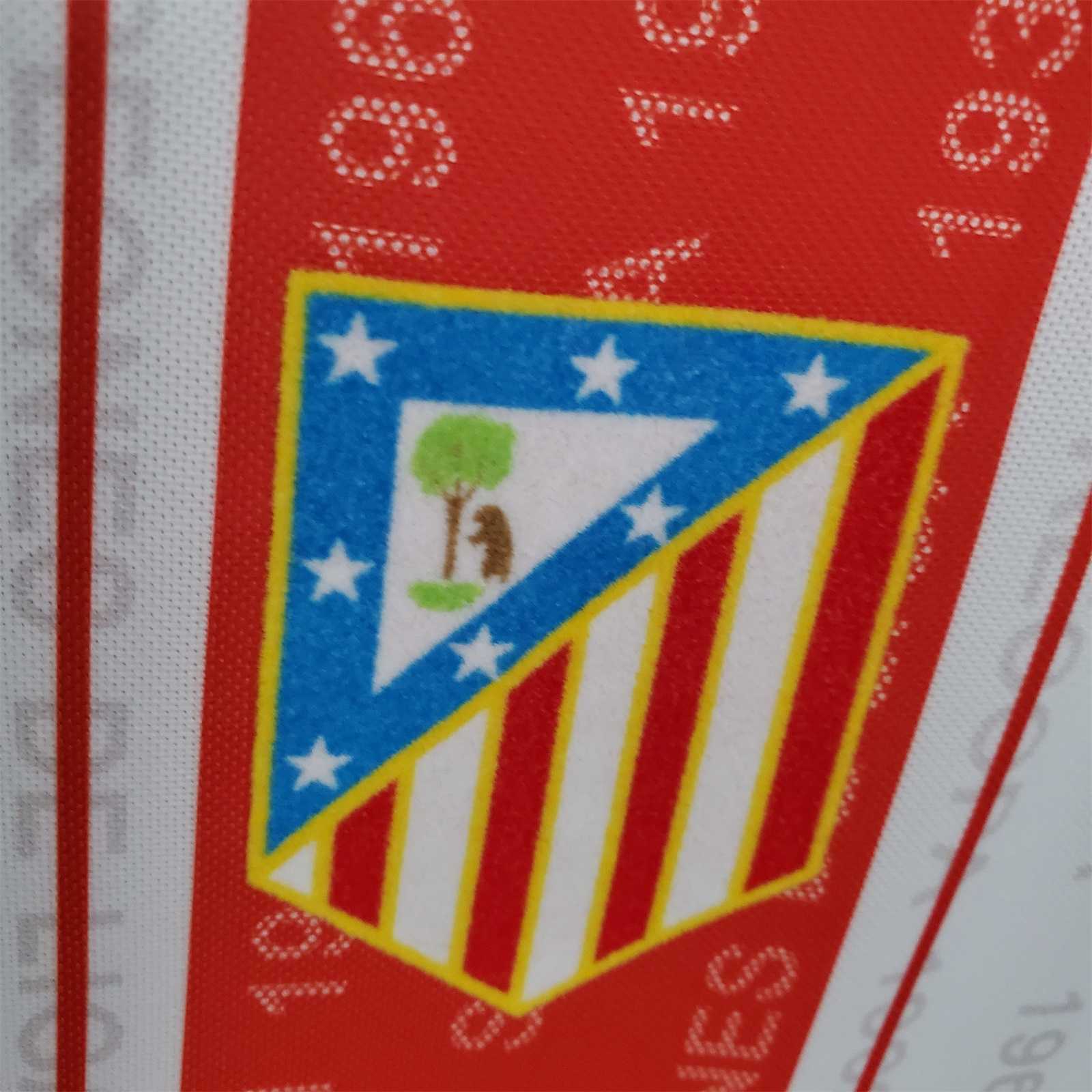 Atletico Madrid 95-96 Home  Retro Shirt badge