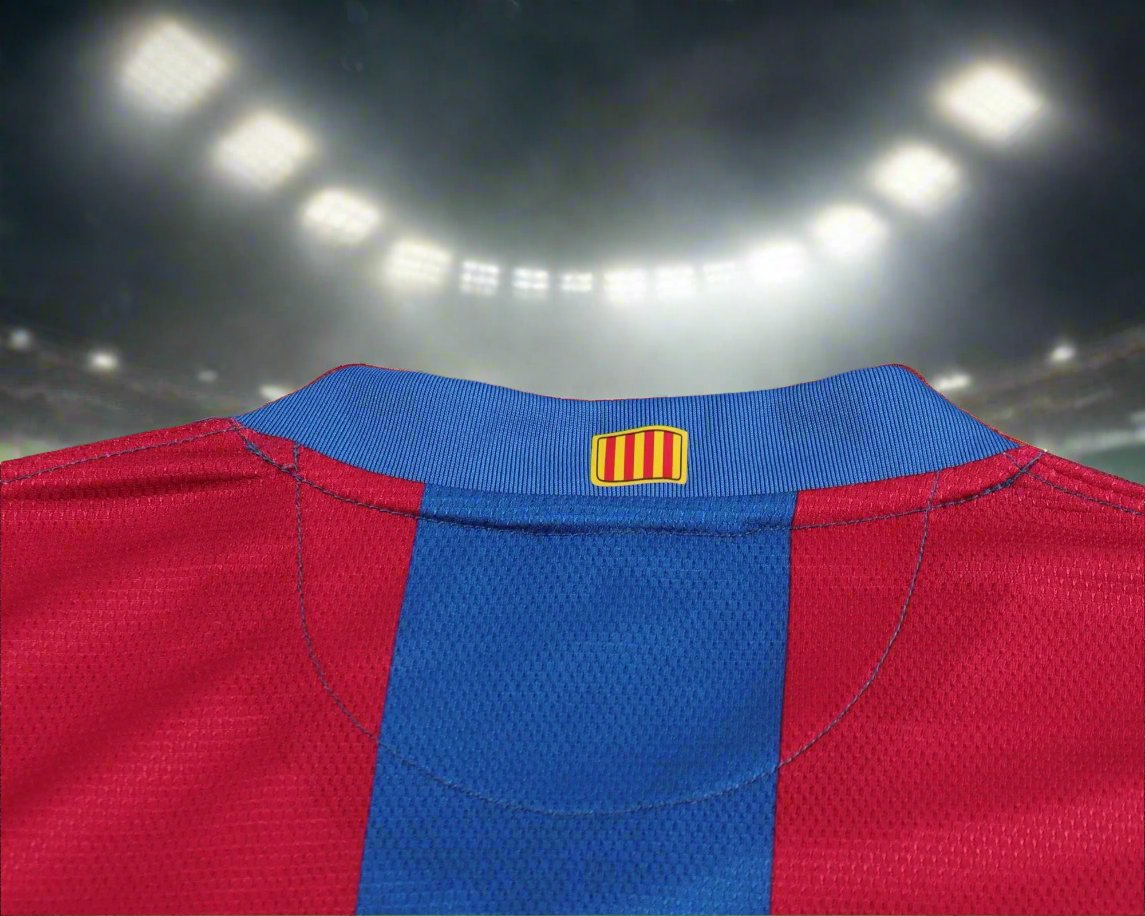 Barcelona Kids 07-08 Home Retro Kit collar