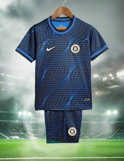 Chelsea Kids 23-24 Away Kit (No Sponsor)