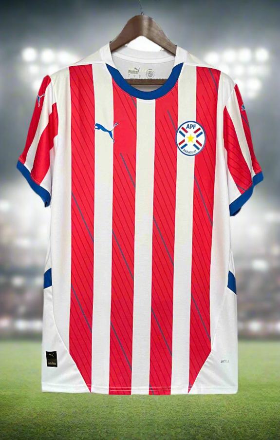 Paraguay 24-25 Home Shirt front