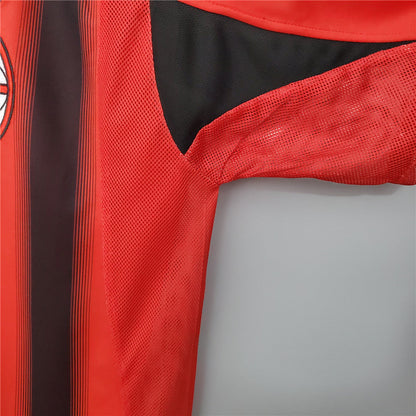 AC Milan 04-05 Home Retro Shirt sleeve