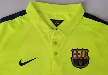 Barcelona 14-15 3rd Retro Shirt collar