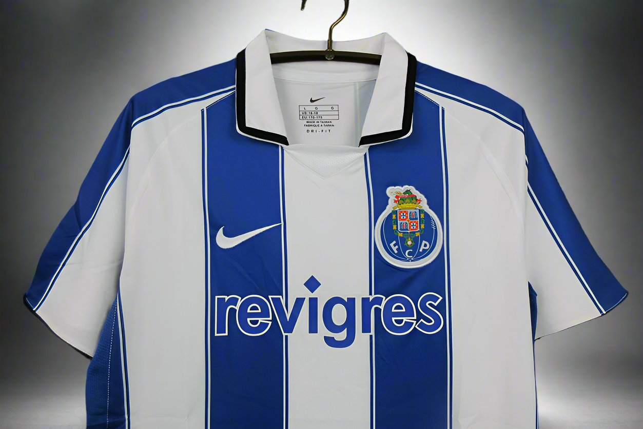 Porto 03-04 Home Retro Shirt sponsor