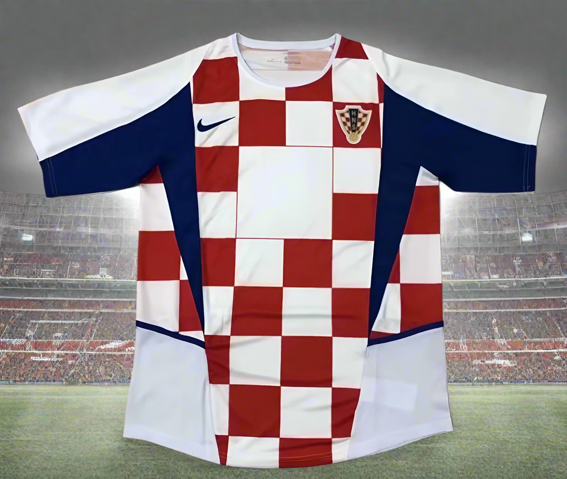 Croatia 02-04 Home Retro Shirt