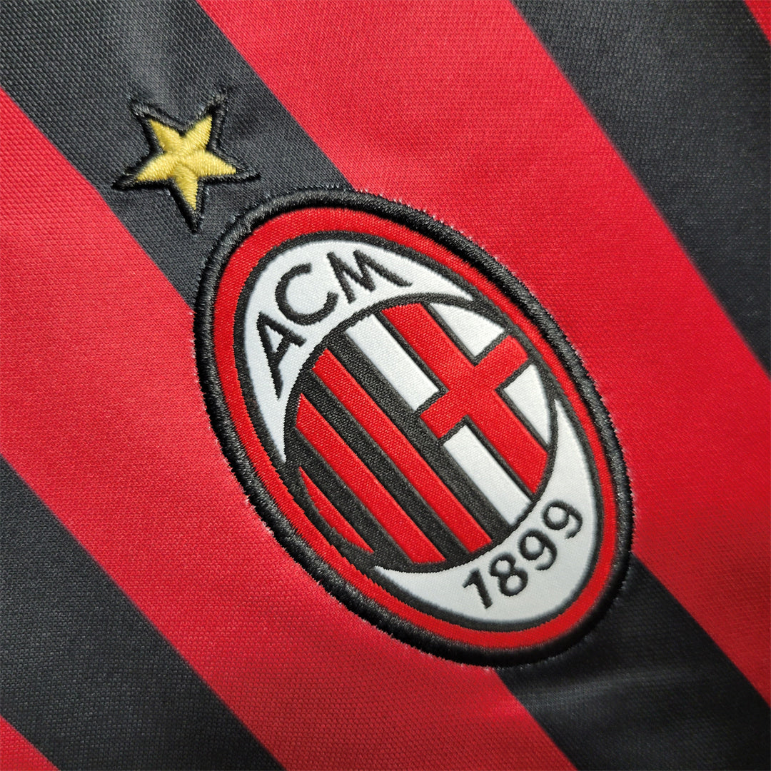 AC Milan 16-17 Home Retro Shirt crest