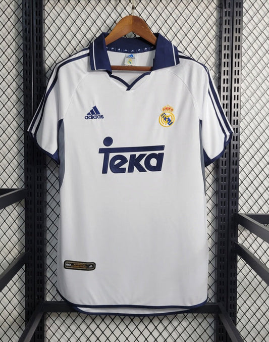 Real Madrid 00-01 Home Retro Shirt