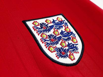 England 84-87 Away Retro Shirt crest