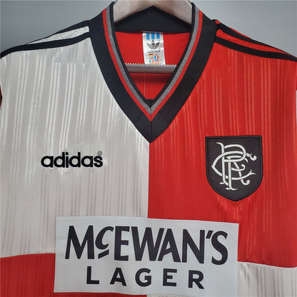 Rangers  95-96 Away Retro Shirt sponsor