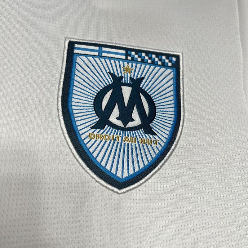 Olympique Marseille 24-25 Home Shirt crest