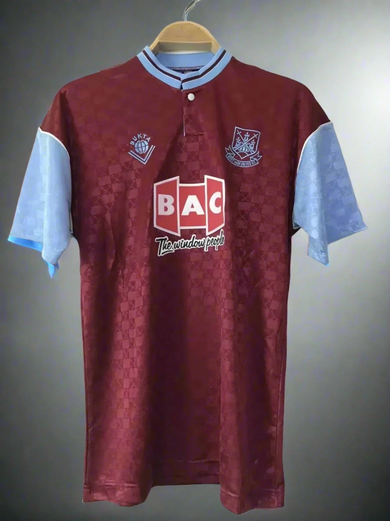 West Ham United 89-91 Home Retro Shirt