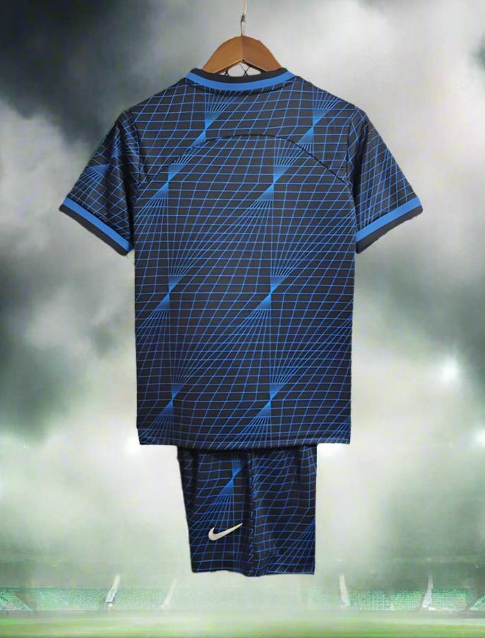 Chelsea Kids 23-24 Away Kit (No Sponsor) rear