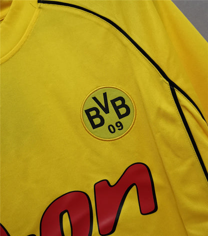 Borussia Dortmund 02-03 European Home Retro Shirt crest