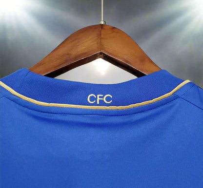 Chelsea 12-13 Home Retro Shirt collar