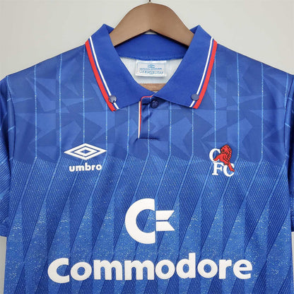 Chelsea 89-91 Home Retro Shirt sponsor