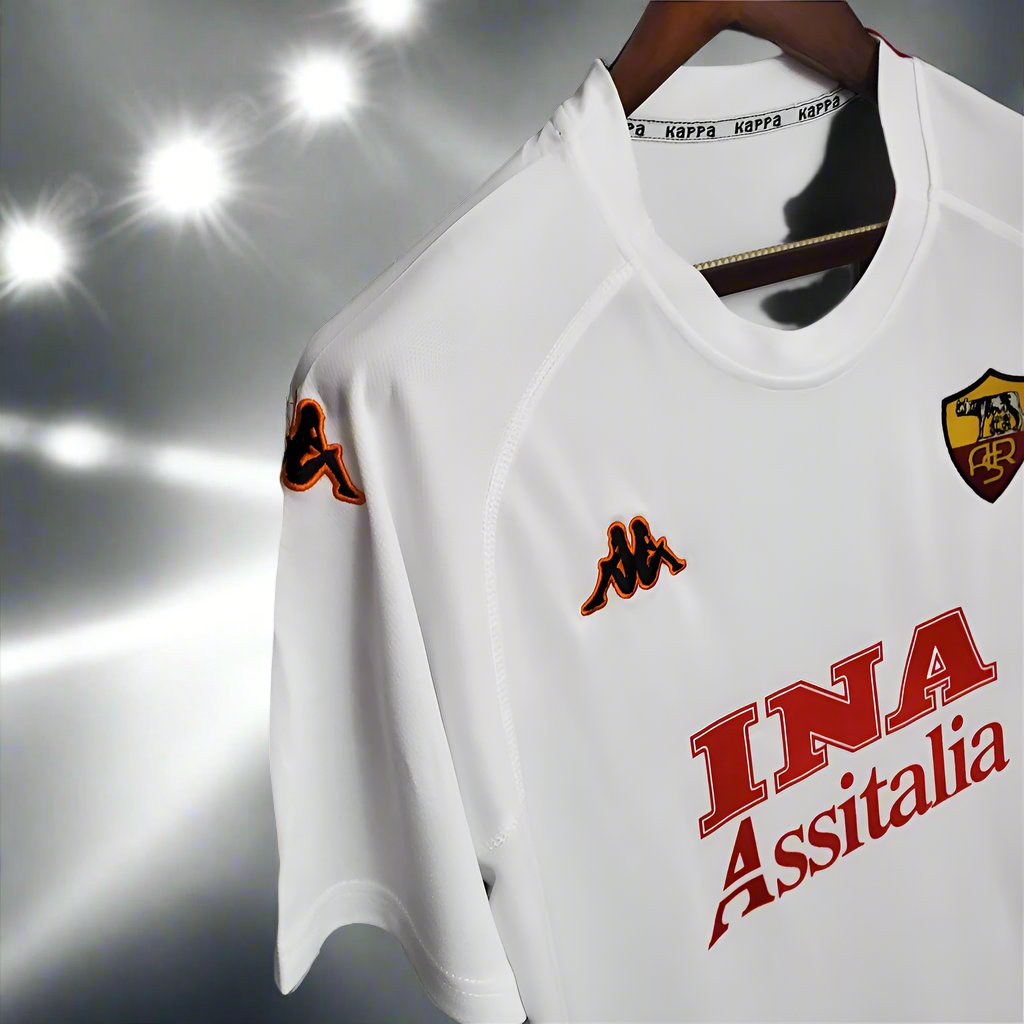 Roma 00-01 Away Retro Shirt side