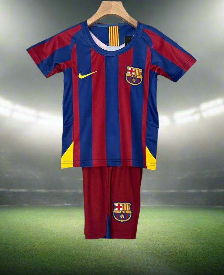 Barcelona Kids 05-06 Home Retro Kit