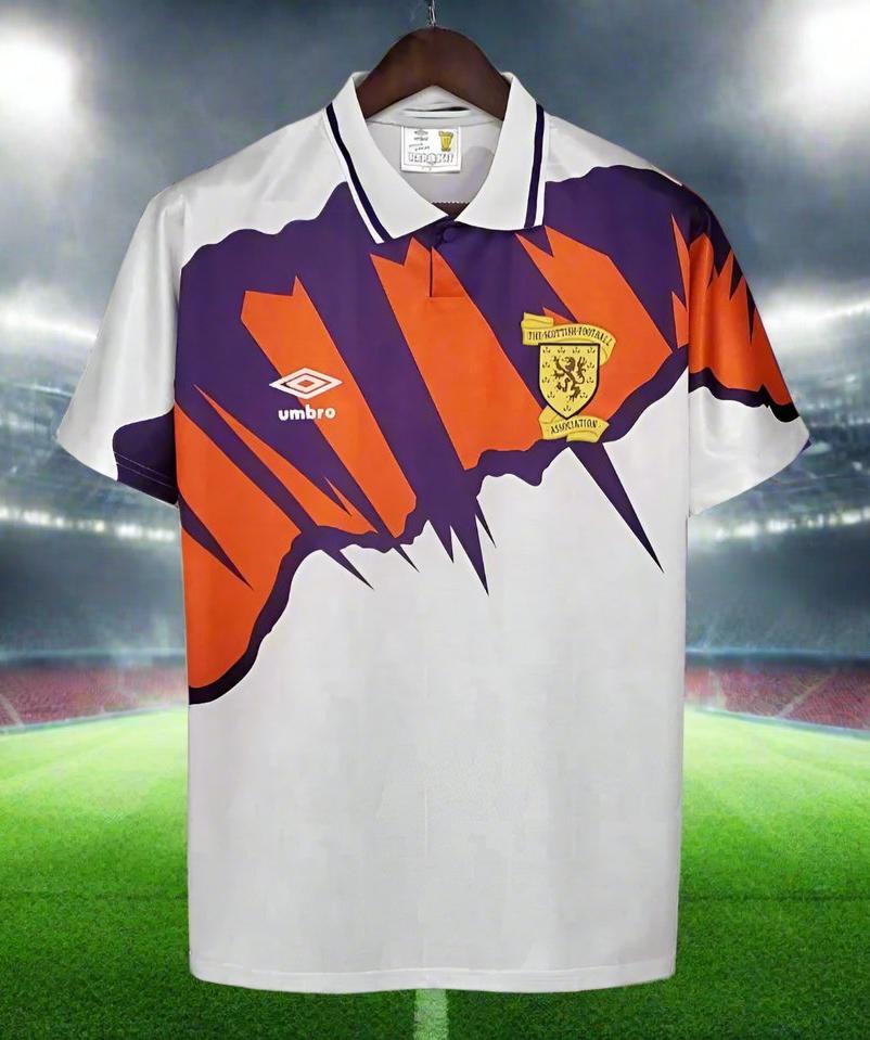 Scotland 92-94 Away Retro Shirt