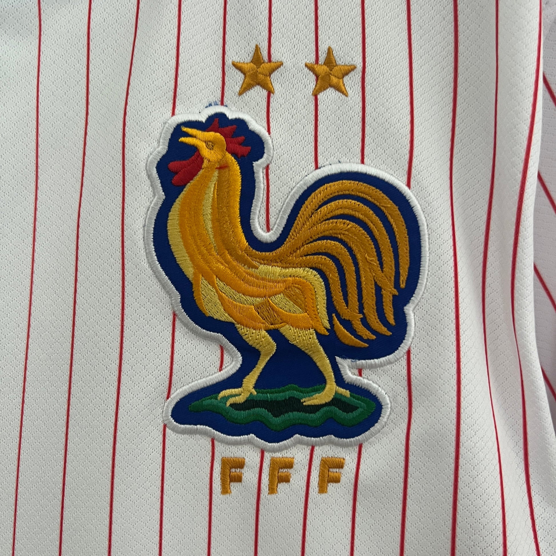 France 24-25 Away Shirt crest