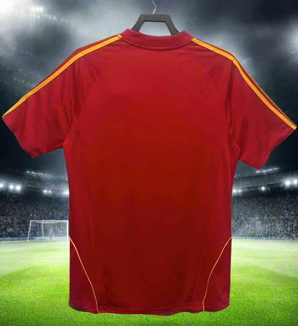 Spain 08-09 Home Retro Shirt rear