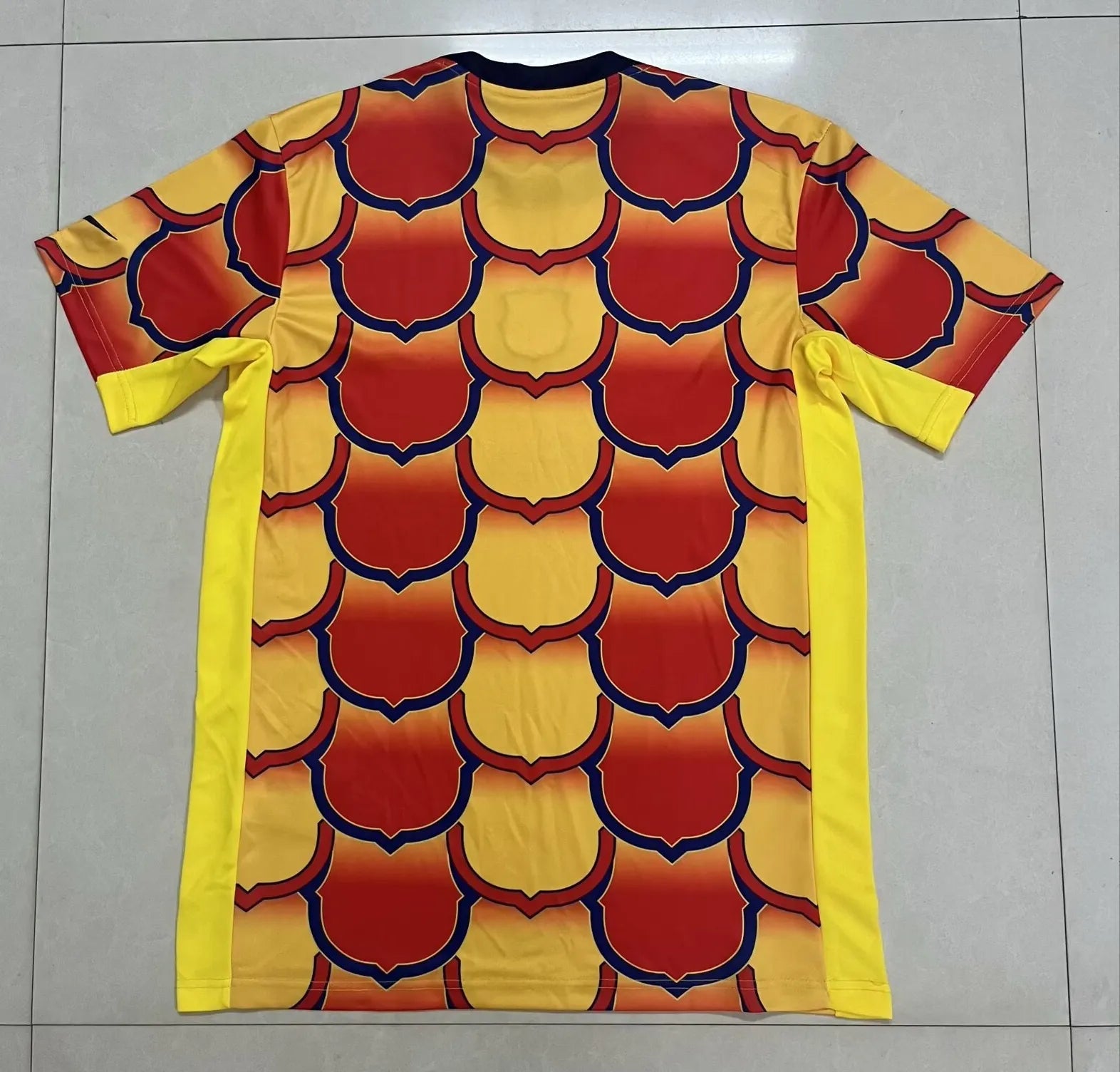 Barcelona 23-24 Chinese New Year Pre Match Shirt  rear