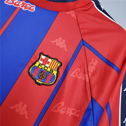 Barcelona 97-98 Home Retro Shirt badge