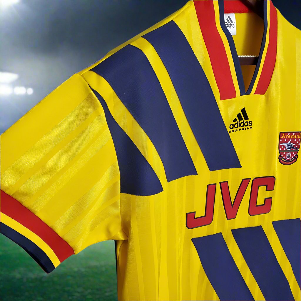 Arsenal 93-94 Away Retro Shirt sponsor