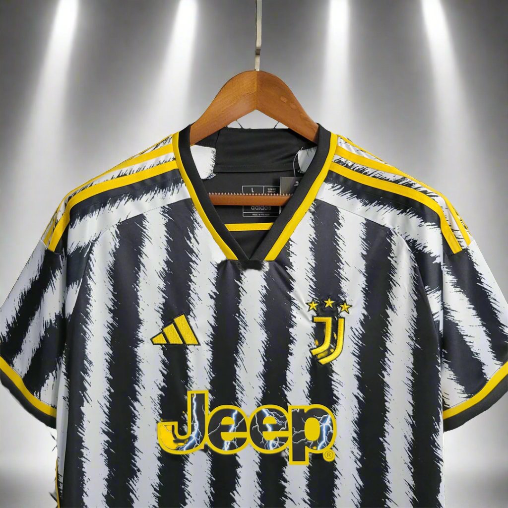 Juventus 23-24 Home Shirt sponsor