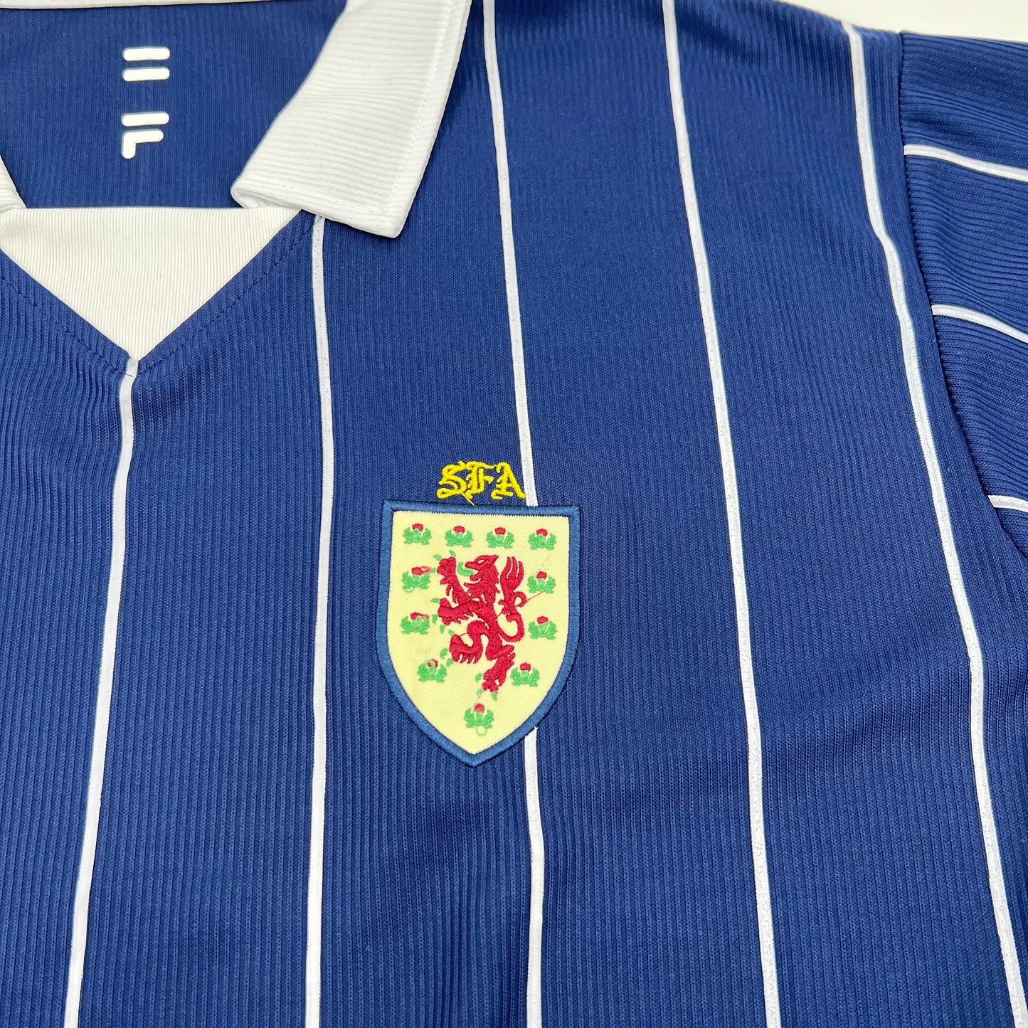 Scotland 02-03 Home Retro Shirt design