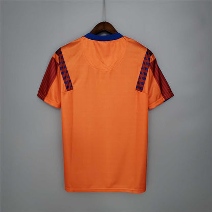 Barcelona 91-92 Away Retro Shirt rear