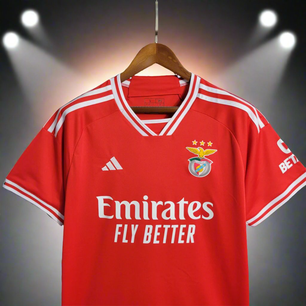 Benfica 23-24 Home Shirt sponsor