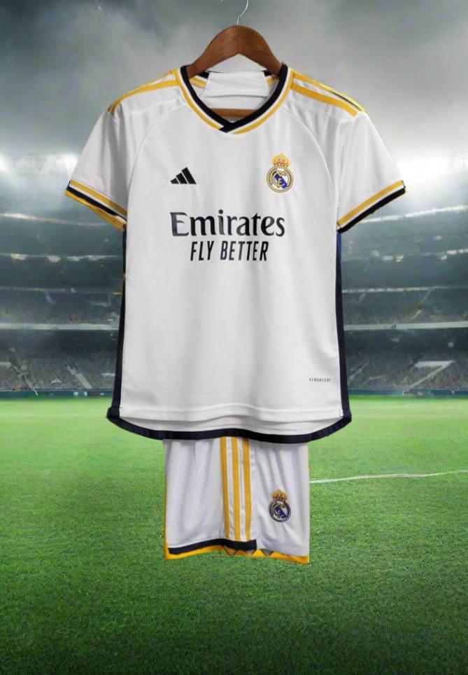 Real Madrid Kids 23-24 Home Kit