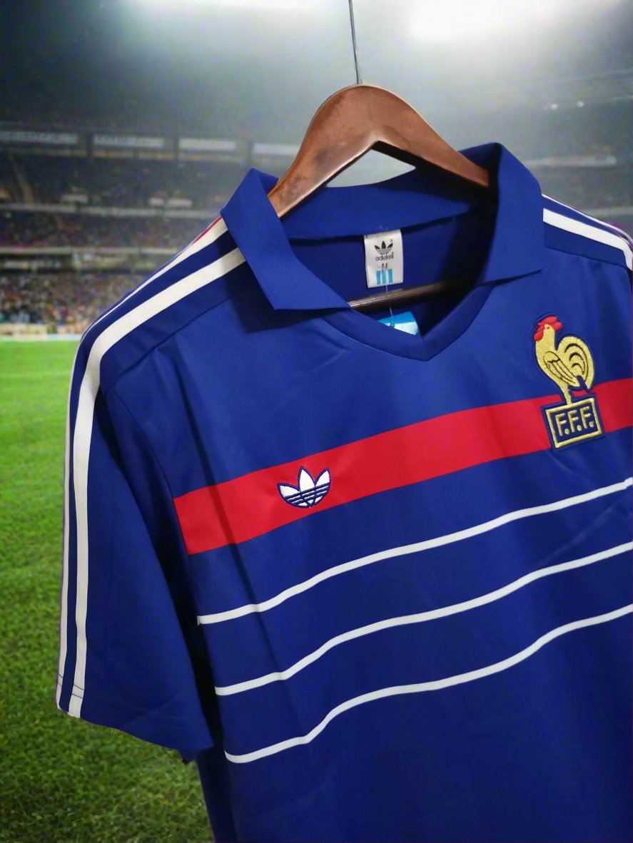 France 84-86 Home Retro Shirt side